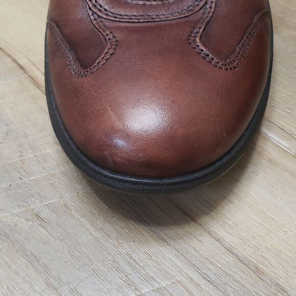 Ecco Brown Leather Casual Men\'s Lace Up Shoe Size 8/8.5 main image 5